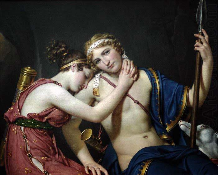 Jacques-Louis  David The Farewell of Telemachus and Eucharis china oil painting image
